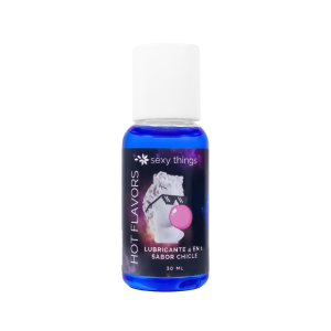 Lubricante a base de agua hot flavors sexy things chicle 30ml