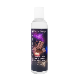 Lubricante a base de agua hot flavors sexy things chocolate 125ml