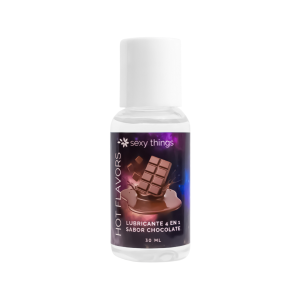 Lubricante a base de agua hot flavors sexy things chocolate 30ml