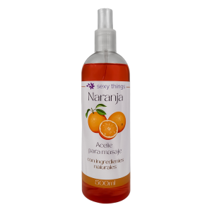 aceite para masajes give me love sexy things naranja 500ml