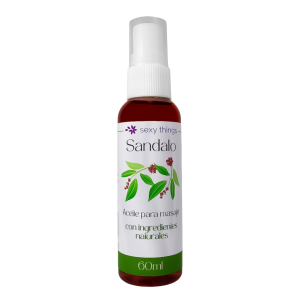 aceite para masajes give me love sexy things sandalo 60ml