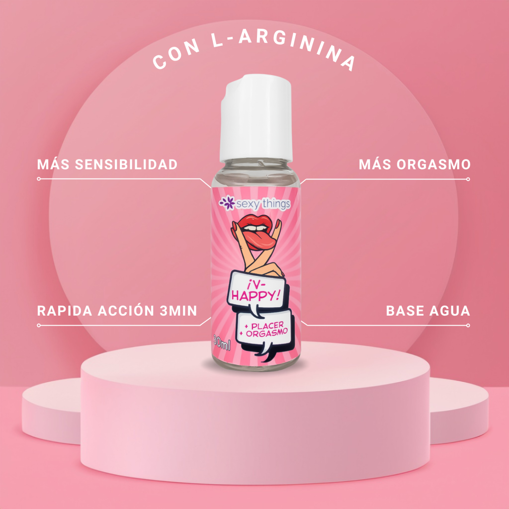 lubricante con l arginina intensificador de orgasmos v happy sexy things presentacion 30ml